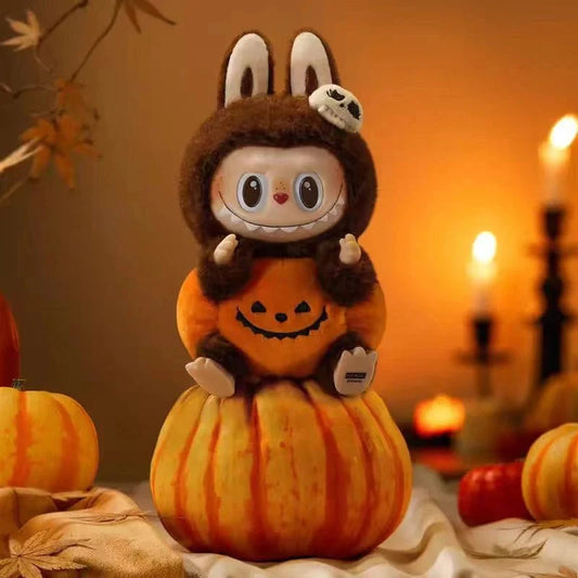 Happy Halloween Party Series-Sitting Pumpkin Vinyl Plush Pendant - 100% Authentic