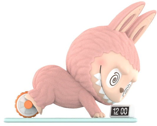Pop Mart THE MONSTERS Labubu Lazy Yoga Series Ab Roller Figure