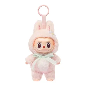 Labubu Mokoko Close to Sweet Vinyl Plush Doll Pendant Keychain