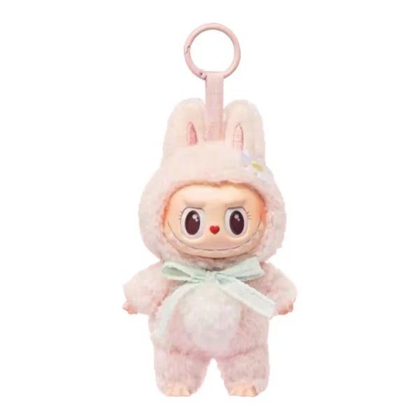 Labubu Mokoko Close to Sweet Vinyl Plush Doll Pendant Keychain
