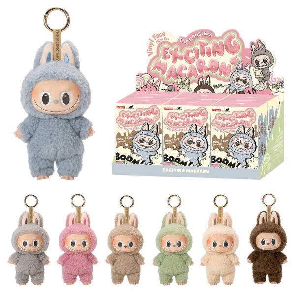 Labubu The Monsters Tasty Macarons Vinyl Face Sealed Case Pack of 6