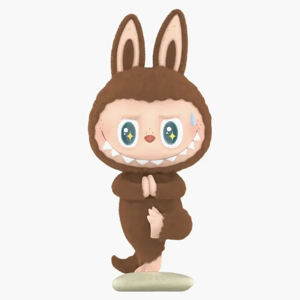 MONSTERS Labubu Lazy Yoga Series Yoga Coach Figure