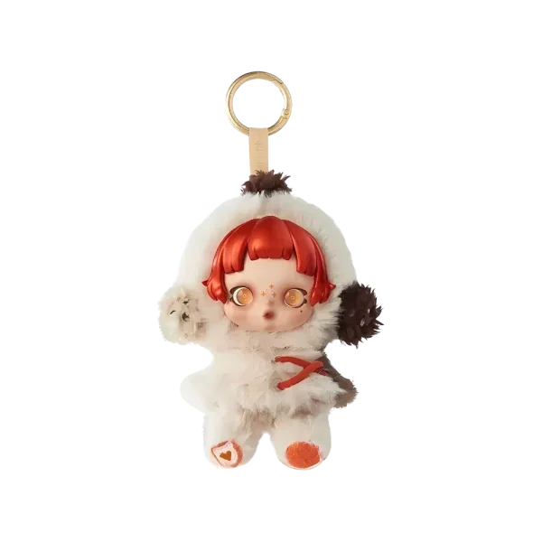 Pop Mart Skullpanda Winter Symphony Series Vinyl Plush Pendant Ode to Cocoa